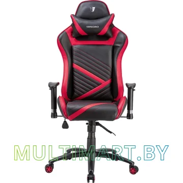 Кресло компьютерное Tesoro Zone Speed F700 (черный/красный)